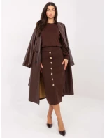 Jumper PM SW YIS1077.83 hnědý Jumper PM SW YIS1077.83 hnědý