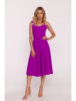 Dámské šaty S424 levandulové - Stylove Dámské šaty S424 levandulové - Stylove