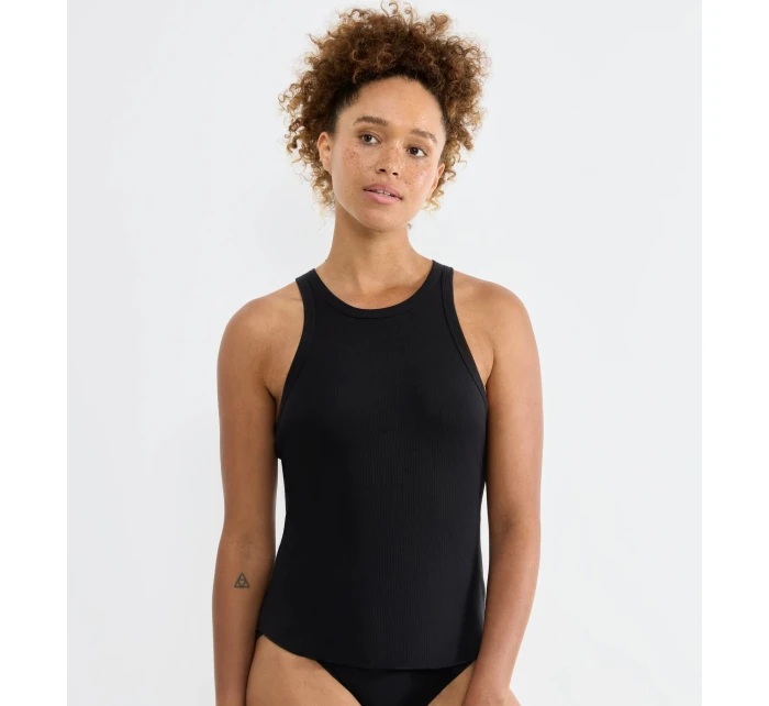 sloggi GO Ribbed Tank Top - BLACK - SLOGGI BLACK - SLOGGI