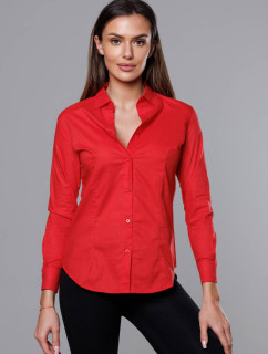 Klasická červená dámská košile model 18302365 - J.STYLE