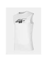 Pánské tričko bez rukávů 4F 4FWSS25TSLEM287-10S Pánské tričko bez rukávů 4F 4FWSS25TSLEM287-10S