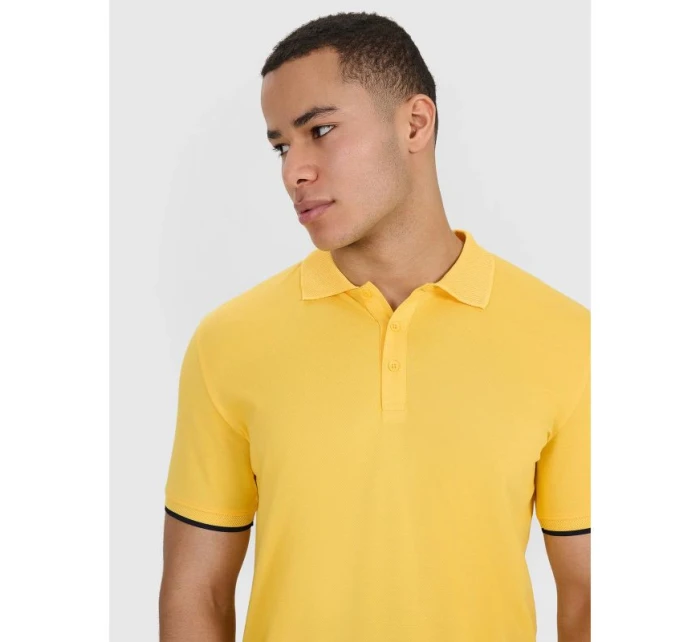 Pánské polo tričko regular 4F 4FRSS25TPTSM633-71S pánské Pánské polo tričko regular 4F 4FRSS25TPTSM633-71S pánské