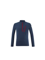 M model 21448899 Zip Ls Tričko námořnická modrá - Millet