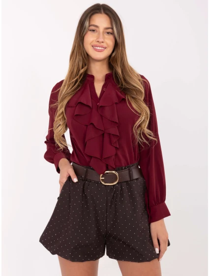 Szorty MI SN model 21480341 ciemny brązowy - FPrice