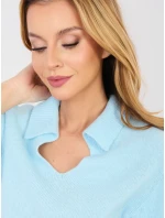 Jumper MI SW 0120.16 světle modrý