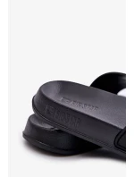 Pánské Pantofle S Logem Big Star Černé Pánské Pantofle S Logem Big Star Černé