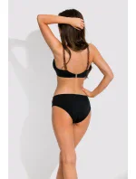 Dámská plavková podprsenka KAIR Černá s hnědou - Mediolano Dámská plavková podprsenka KAIR Černá s hnědou - Mediolano