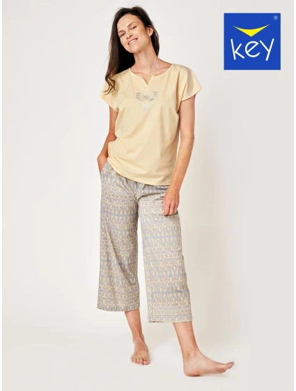 Pyžamo Key LNS 794 A24 cr/r S-XL dámské