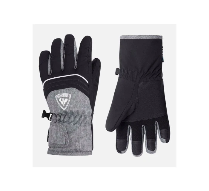 Rękawice Rossignol Jr Tech Impr G szary Rękawice Rossignol Jr Tech Impr G szary