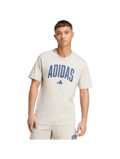 Pánské tričko beige pánské model 21720531 - ADIDAS