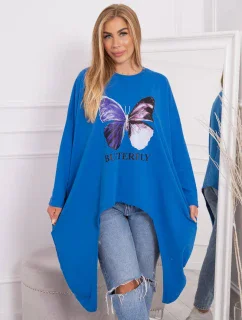 Oversize halenka s potiskem model 18749132 - K-Fashion