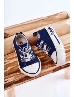 Dětské látkové tenisky BIG STAR model 21594798 Námořnická modrá - Big Star Shoes Dětské látkové tenisky BIG STAR model 21594798 Námořnická modrá - Big Star Shoes