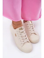 Dámské Textilní Tenisky Big Star model 21692161 Béžové - Big Star Shoes Dámské Textilní Tenisky Big Star model 21692161 Béžové - Big Star Shoes