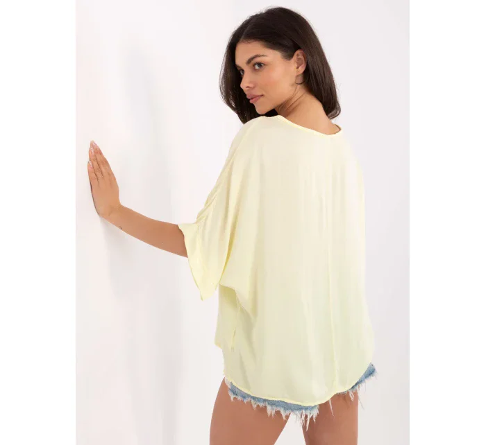 Halenka TW BZ BI 3228.75 světle žlutá Halenka TW BZ BI 3228.75 světle žlutá