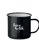 KÁVOHOLIK - černý plecháček 350 ml