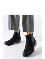 Boty na podpatku model 204748 Solea Boty na podpatku model 204748 Solea