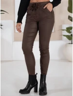 Dámské kalhoty LIZZY brown FashionStreet UY1782