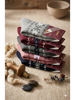 WiK GNG 003 dámské angorské ponožky 952 35-42