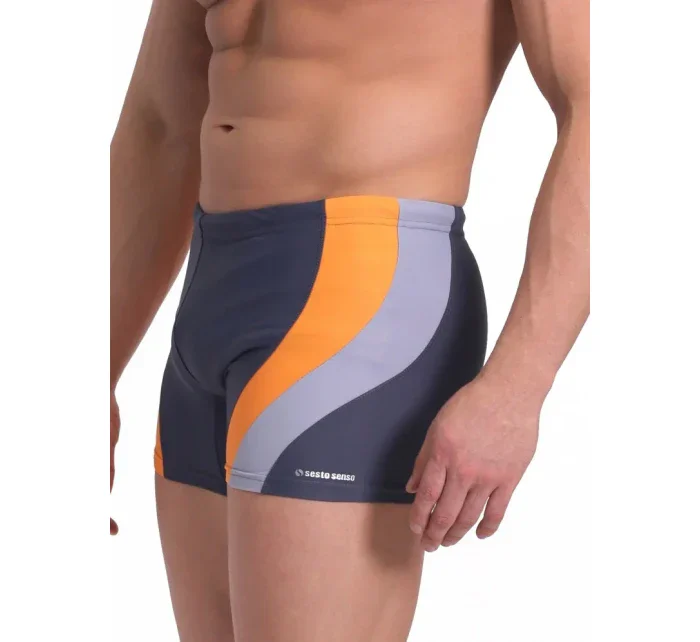 Pánské plavkové boxerky model 19377326 M2XL - Sesto Senso Pánské plavkové boxerky model 19377326 M2XL - Sesto Senso