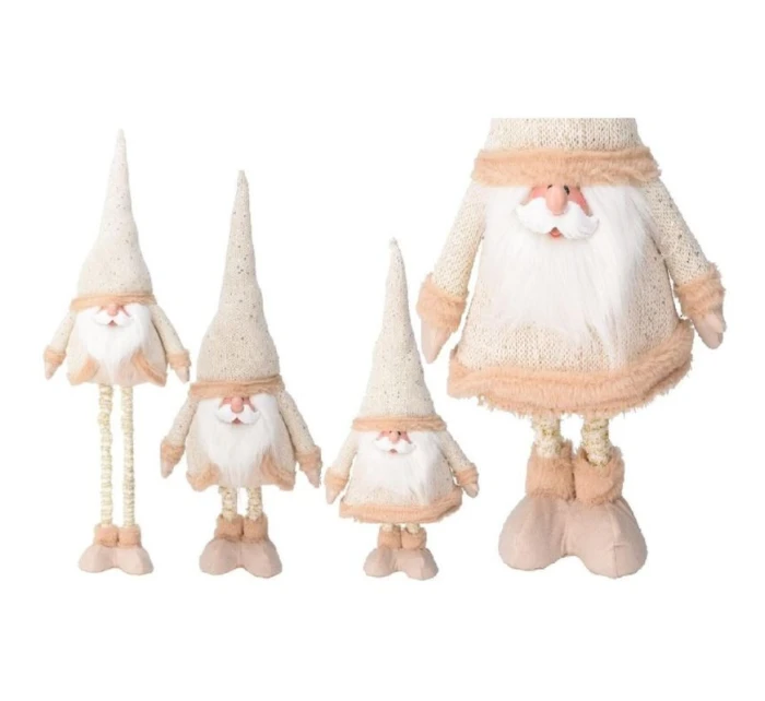 ZLATÝ MEDVĚD NA TELESKOPICKÝCH NOHÁCH 30X18X100CM ZLATÝ