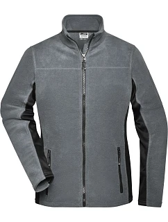 Daiber JN 841 Dámská pracovní mikrofleecová bunda - Strong 02.0841 carbon/black
