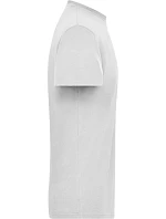 Daiber JN 1802 Pánské pracovní tričko z bio bavlny - Solid 02.1802 white