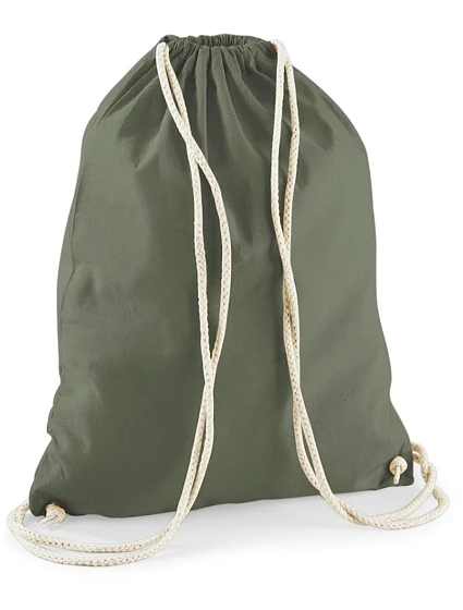Westford Mill W 110 Bavlněný vak na záda 50.0110 olive green Westford Mill W 110 Bavlněný vak na záda 50.0110 olive green