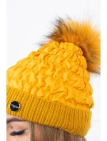 Čepice model 18743584 hořčice - K-Fashion Čepice model 18743584 hořčice - K-Fashion