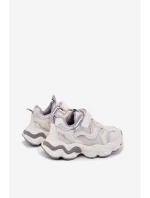 Dětské Tenisky Na Silné Podešvi Bílé Lianees Dětské Tenisky Na Silné Podešvi Bílé Lianees