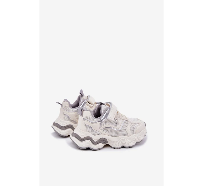 Dětské Tenisky Na Silné Podešvi Bílé Lianees Dětské Tenisky Na Silné Podešvi Bílé Lianees