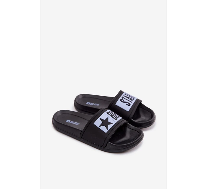 Dětské pantofle Big Star TT374A003 Černomodré Dětské pantofle Big Star TT374A003 Černomodré