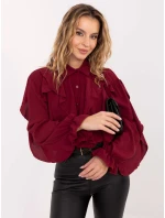 Koszula MI KS model 21757388 bordowy - FPrice