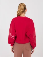 Mikina NS BL NS26117.02 červená Mikina NS BL NS26117.02 červená