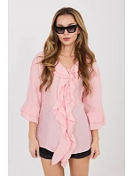 Košile s dlouhým rukávem model 225518 Italy Moda Košile s dlouhým rukávem model 225518 Italy Moda