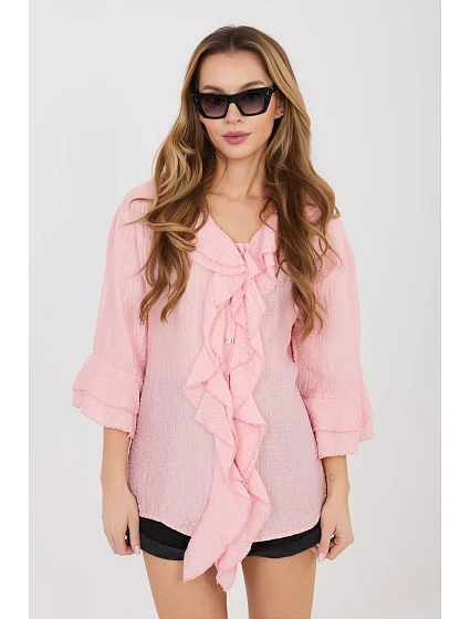 Košile s dlouhým rukávem model 225518 Italy Moda Košile s dlouhým rukávem model 225518 Italy Moda