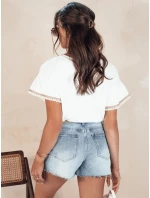 Dámské džínové šortky HOTSHORT modré FashionStreet SY0366