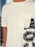 Pánská bílá souprava s potiskem Dstreet model 21988639 - FashionStreet