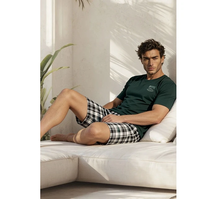 Pyžamo model 22012185 Montana kr/r 3XL5XL - Cornette