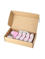 Obruč HMS HHW06 s výstupky, závažím a počítadlem růžová