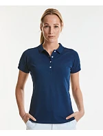 Dámské elastické piqué polo 10. black model 22473800 - Russell Athletic