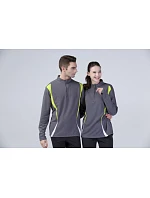 S Tréninkový top s zip s dlouhým rukávem 29. model 22426424 - Spiro