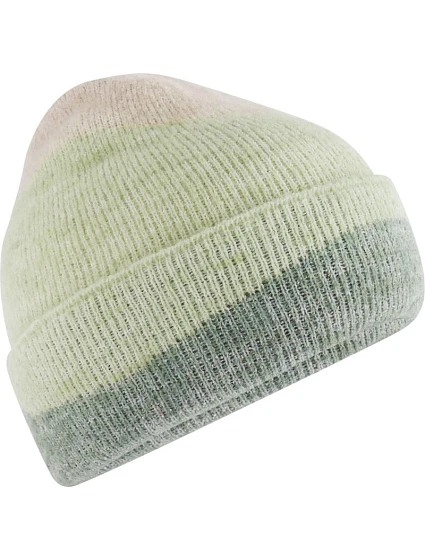 Beechfield B 532 Pletená čepice "Soft Wave" 53.0532 almond/pistachio/dusty green Beechfield B 532 Pletená čepice "Soft Wave" 53.0532 almond/pistachio/dusty green