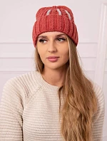 Dámská čepice Selena K384 červená