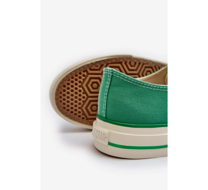 Dámské tenisky Big Star model 21654802 Zelené - Big Star Shoes Dámské tenisky Big Star model 21654802 Zelené - Big Star Shoes