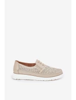 Dámské Polobotky Nazouvací S Zlaté model 21689110 - EVENTO Dámské Polobotky Nazouvací S Zlaté model 21689110 - EVENTO