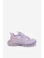 Dámské Kožené Tenisky GOE RR2N4081 Fialové