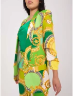 Marynarka DHJ MA jasny zielony model 20087921 - FPrice Marynarka DHJ MA jasny zielony model 20087921 - FPrice