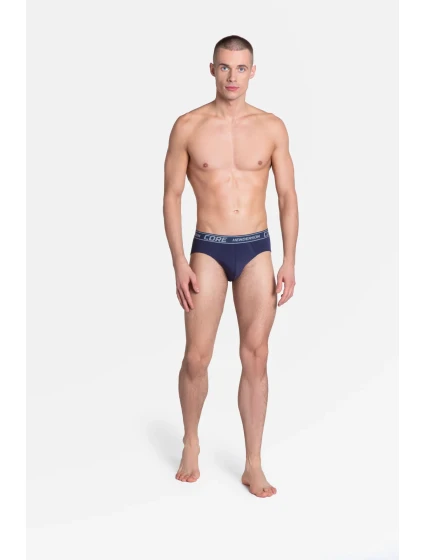 Pánské slipy Law 39023-MLC Sada 2 kusů modrá a šedá - Henderson Pánské slipy Law 39023-MLC Sada 2 kusů modrá a šedá - Henderson