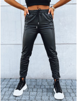 Dámské voskované kalhoty EBONY NIGHT černé Dstreet UY1636