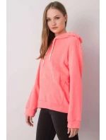 Dámská mikina model 21734773 Neon korálová - FPrice Dámská mikina model 21734773 Neon korálová - FPrice